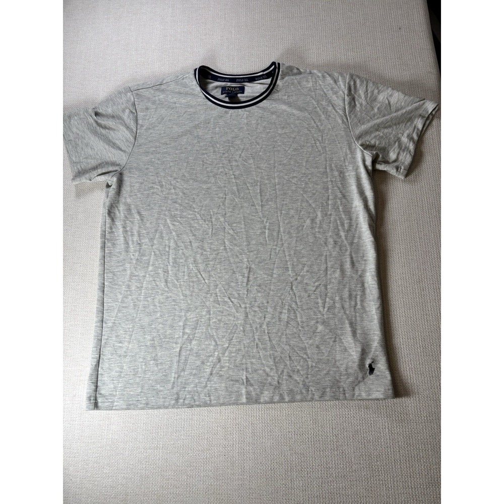 Polo Ralph Lauren Men's L Gray Sleepwear Short Sleeve T-Shirt